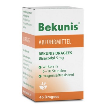 BEKUNIS Dragees Bisacodyl 5 mg magensaftres.Tabl.