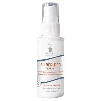 BIOTURM Silber-Deo Spray intensiv frisch Nr.86