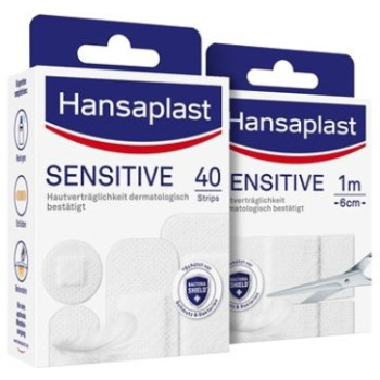 HANSAPLAST Sensitive Pflast.hypoallergen 6 cmx1 m