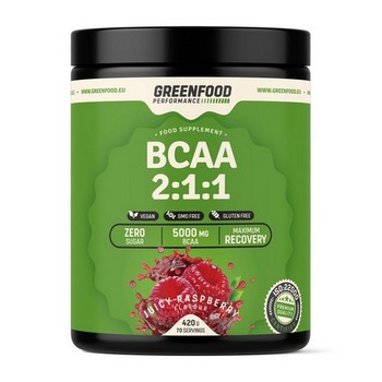 Greenfood Performance BCAA 2:1:1 Juicy raspberry
